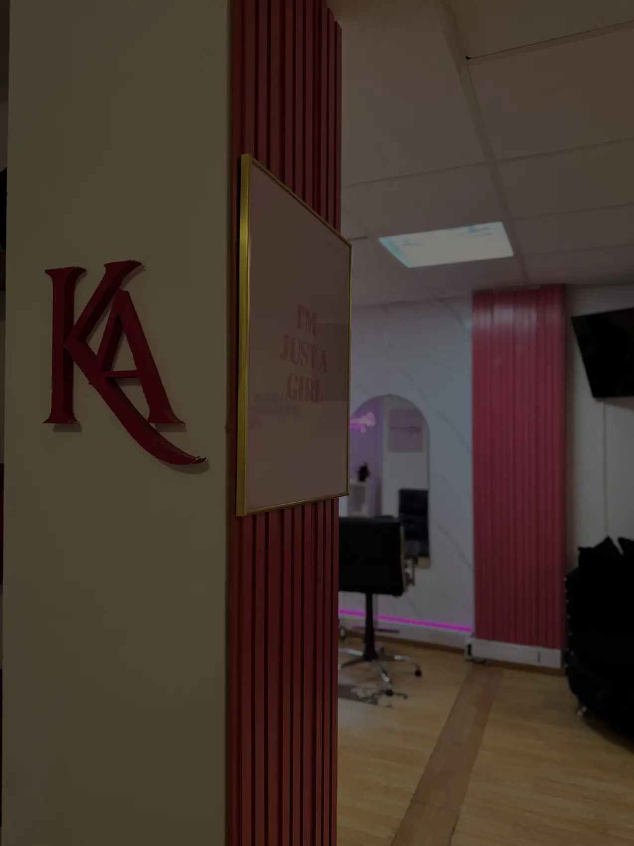Interior del estudio privado Kala Alisados